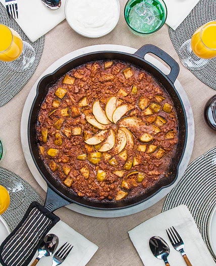 Cinnamon Apple Quinoa Skillet Bake Recipe by Tasty