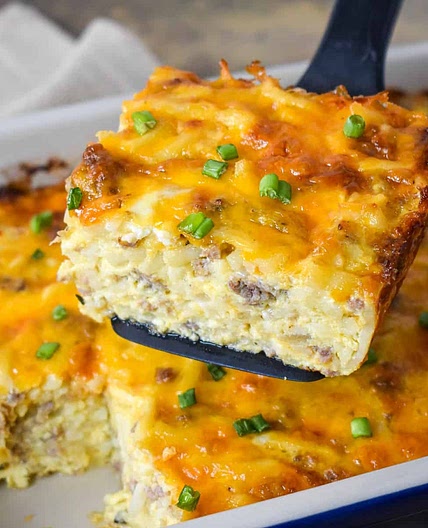 Sausage Hash Brown Casserole