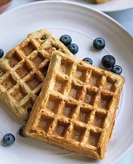 Spelt Belgian Waffles
