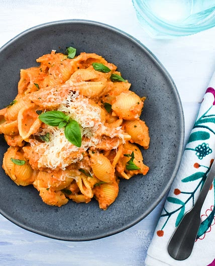 Vegan Boursin Roasted Veg Pasta Sauce