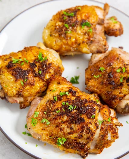 Air Fryer Keto Chicken Thighs