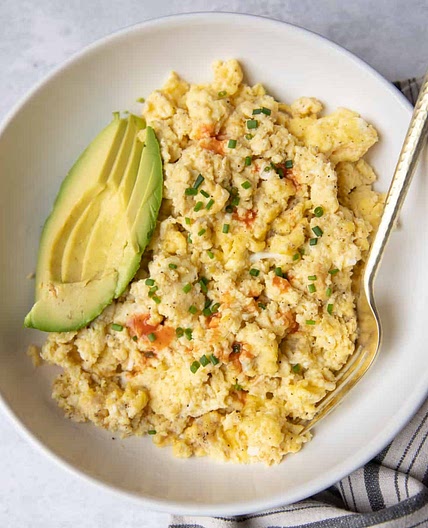 Greek Yogurt Scrambled Eggs