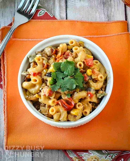 Baked Mexican Mac and Cheese