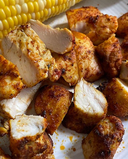 Air Fryer Moroccan Chicken