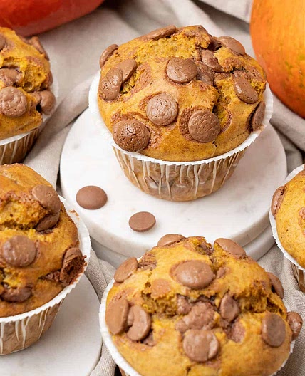 Pumpkin Banana Muffins (VIDEO)