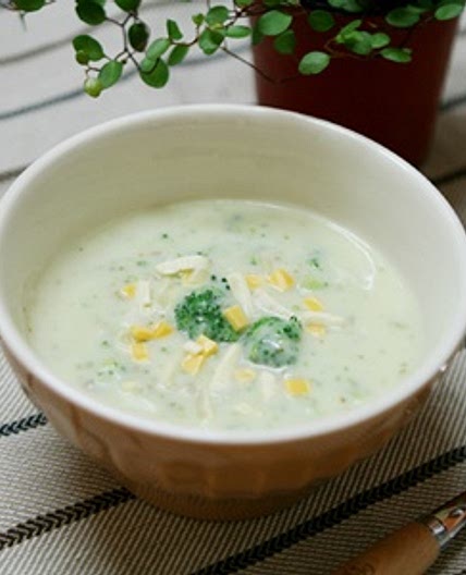 브로콜리크림수프