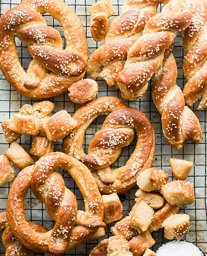 Sourdough Discard Pretzels