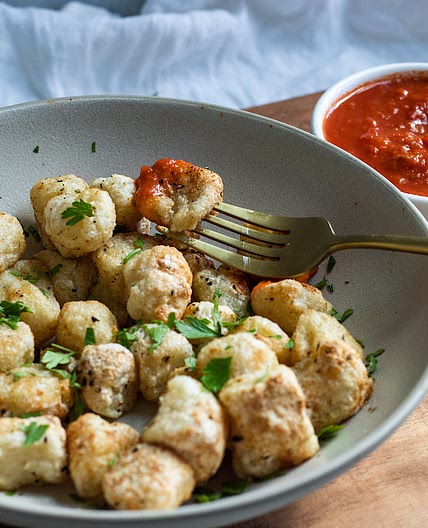 Air Fried Frozen Gnocchi