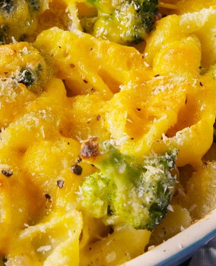 Broccoli-Cheddar Mac & Cheese