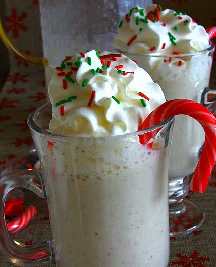 Easy Eggless Eggnog