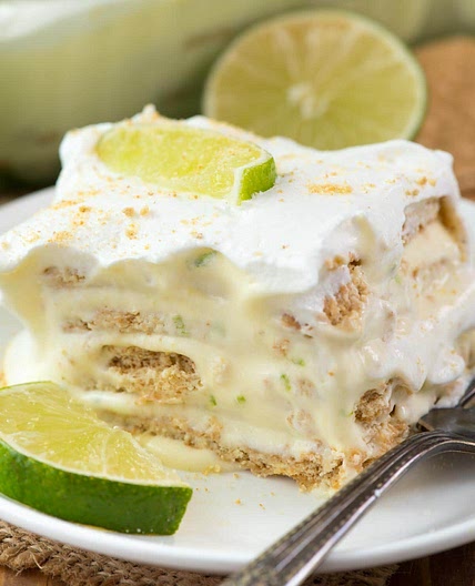 No Bake Key Lime Eclair