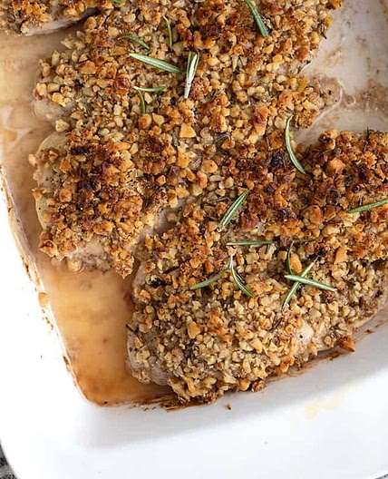 Walnut Crusted Chicken Recipe