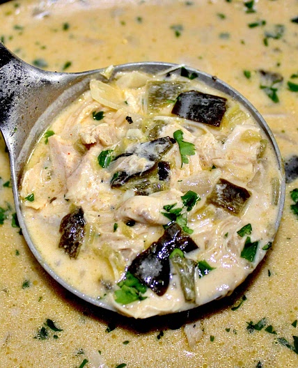 Slow Cooker Chile Relleno Soup