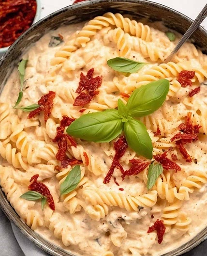 Vegan Sun Dried Tomato Pasta