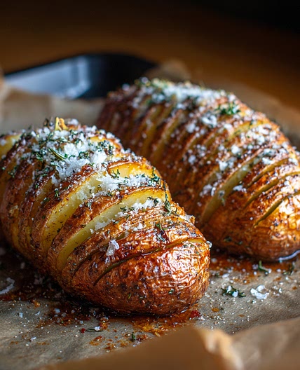 Hasselback Potatoes