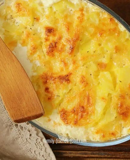 Smoked salmon dauphinoise