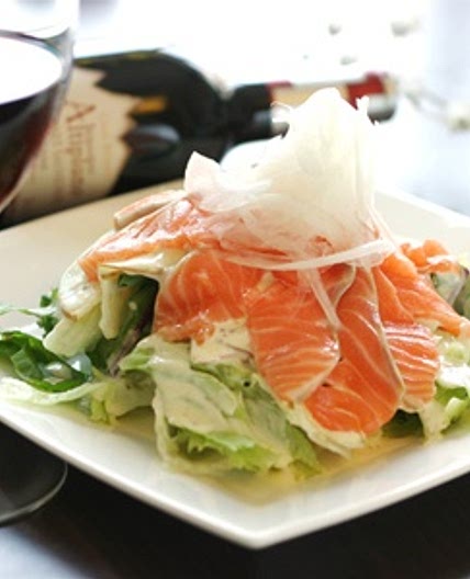 연어샐러드