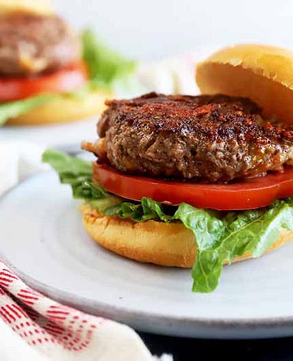 Juicy Bacon Cheddar Burgers