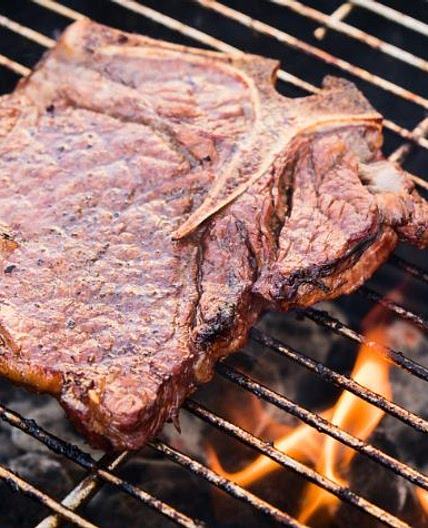 Smoked T-Bone Steak