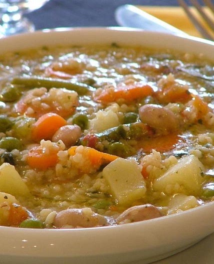 Minestrone di bulgur