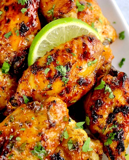 Cilantro Lime Chicken Wings