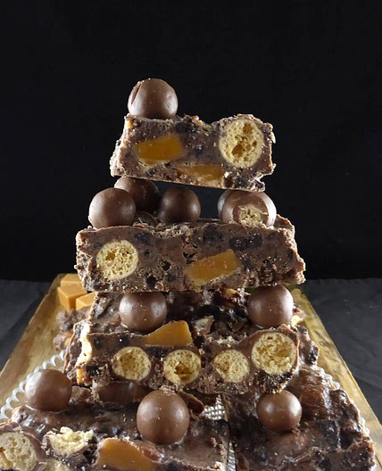 Oreo and Fudge Chocolate Slice with Maltesers (no bake)