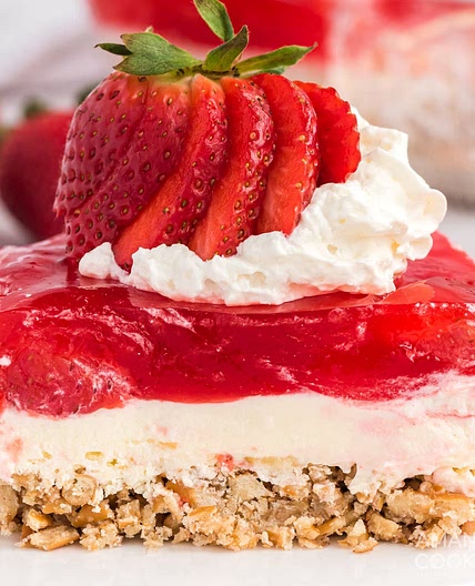 Strawberry Pretzel Salad