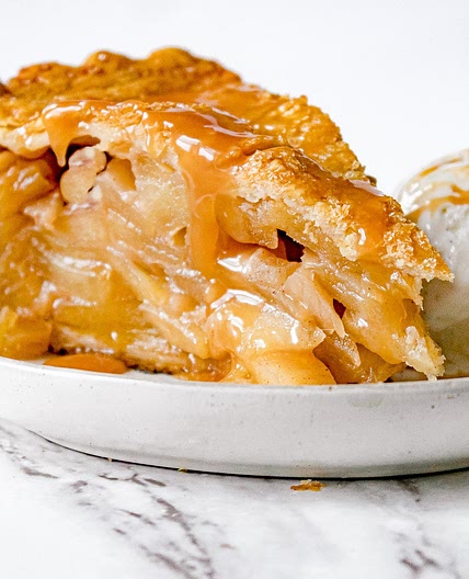 Deep Dish Caramel Apple Pie Recipe