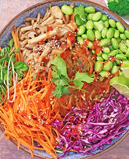 Sweet Potato Noodle Bowl