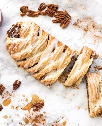 Pecan Pastry Braid