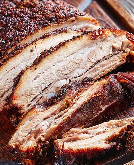 Smoked Pork Brisket