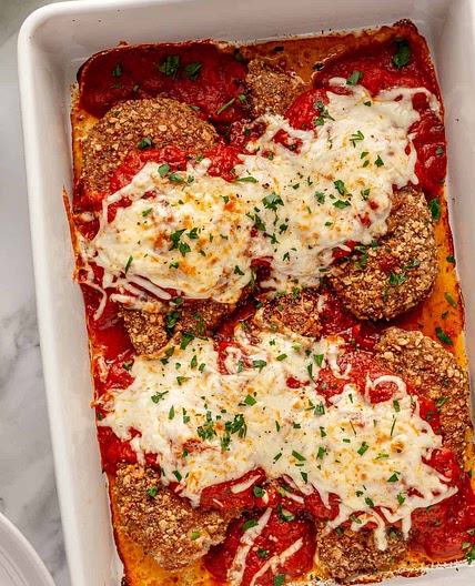 Gluten-Free Crispy Chicken Parm