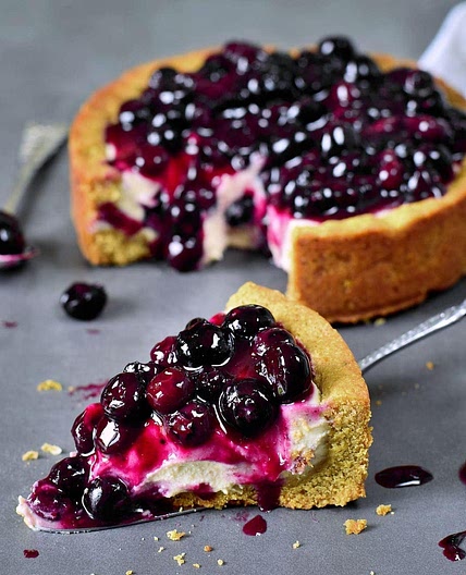 Blueberry Cheesecake Pie