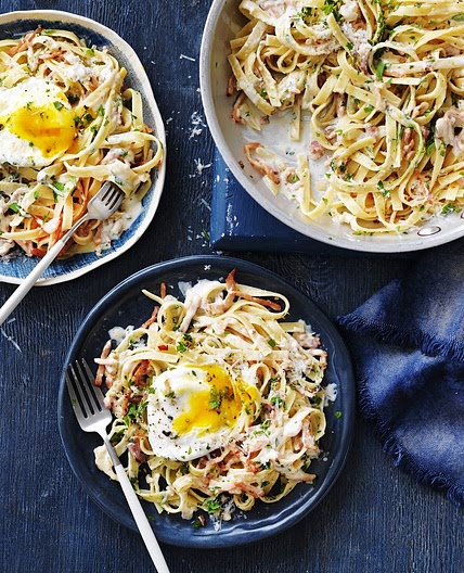 Easy Carbonara Recipe: How To Make Fettuccine Carbonara