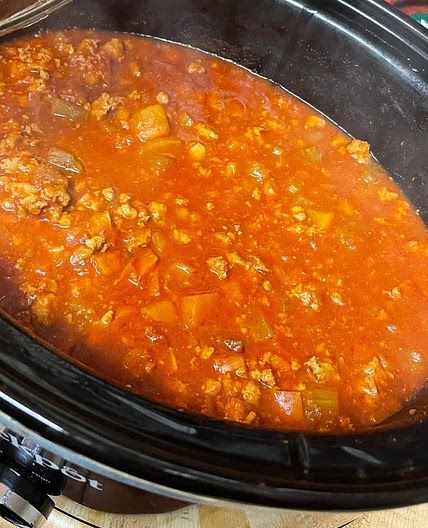 Slow Cooker Turkey Chili