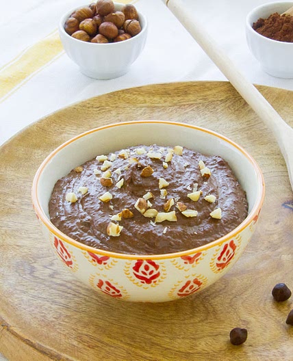 Hummus dolce al cacao