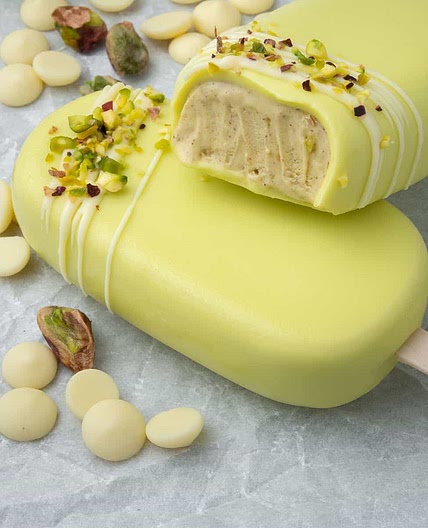 Pistachio Ice cream bar