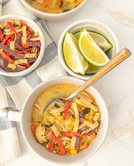 Chicken Poblano Soup