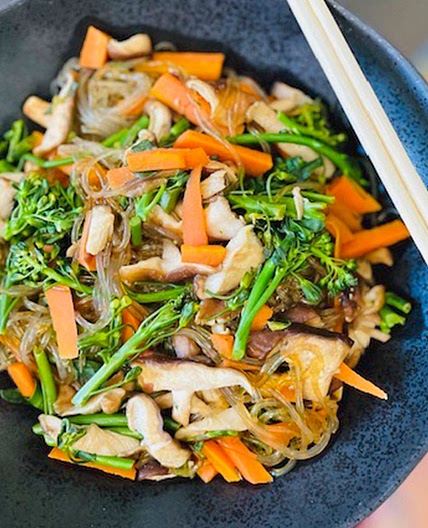 Vegan Japchae