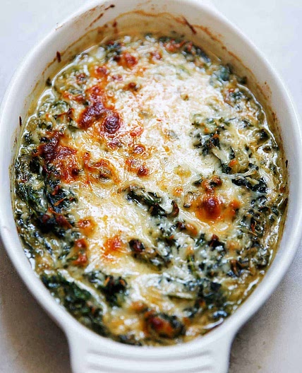 Healthy Creamed Spinach (Made Without Cream!)