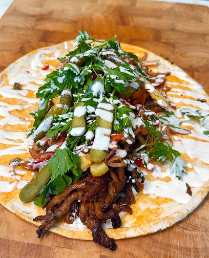Mushroom Shawarma Recipe