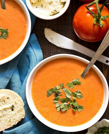 Homemade Tomato Soup For Two