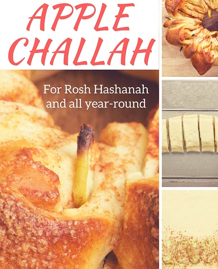Round Apple Challah
