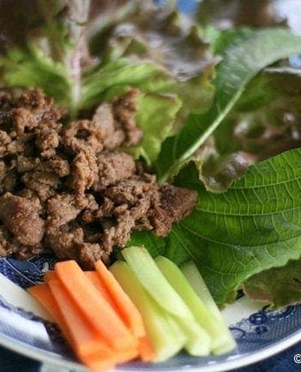 Korean Style Kangaroo Meat BBQ