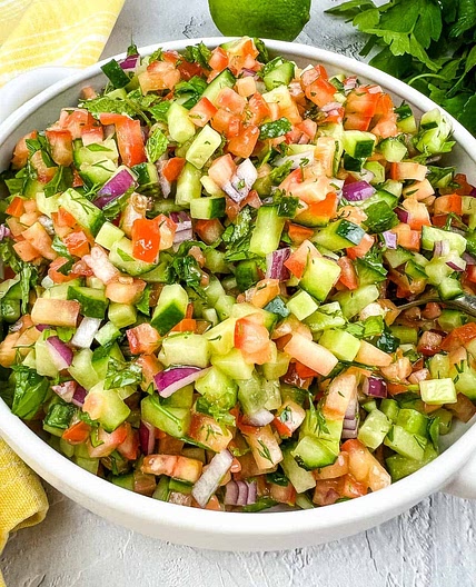 Easy Shirazi Salad