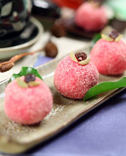 건포도찹쌀단자