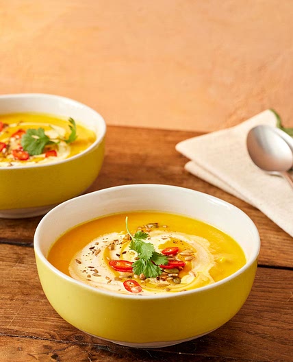 Spicy squash soup