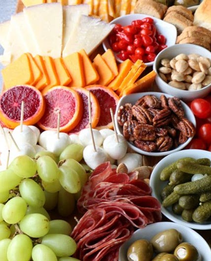 Super Bowl Charcuterie Board