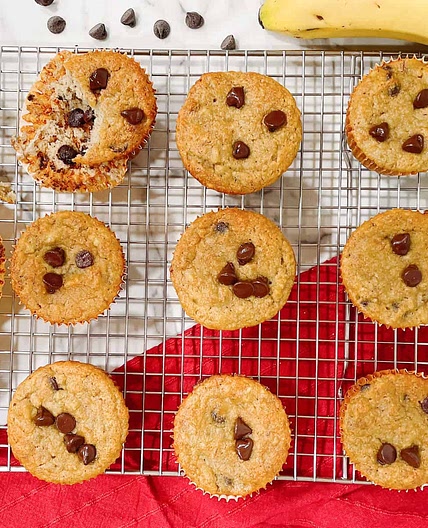 The Best Banana Muffins with Almond Flour (Kosher for Passover)