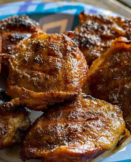 Smoked Chicken Thighs